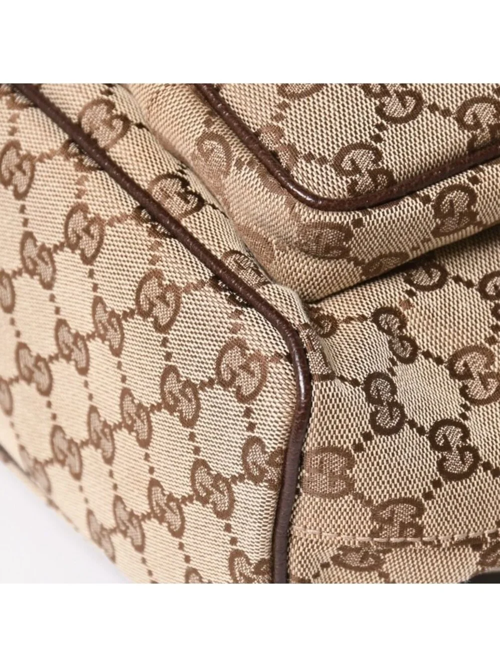 Gucci Backpack GG Canvas Jackie Brown